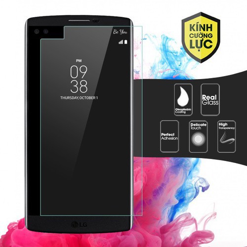 Miếng dán kính cường lực cho LG V20 / LG V30(trong suốt)