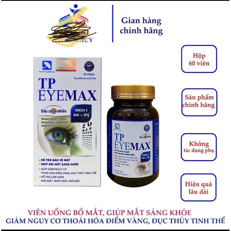 Viên sáng mắt ,bổ mắt TP eye max