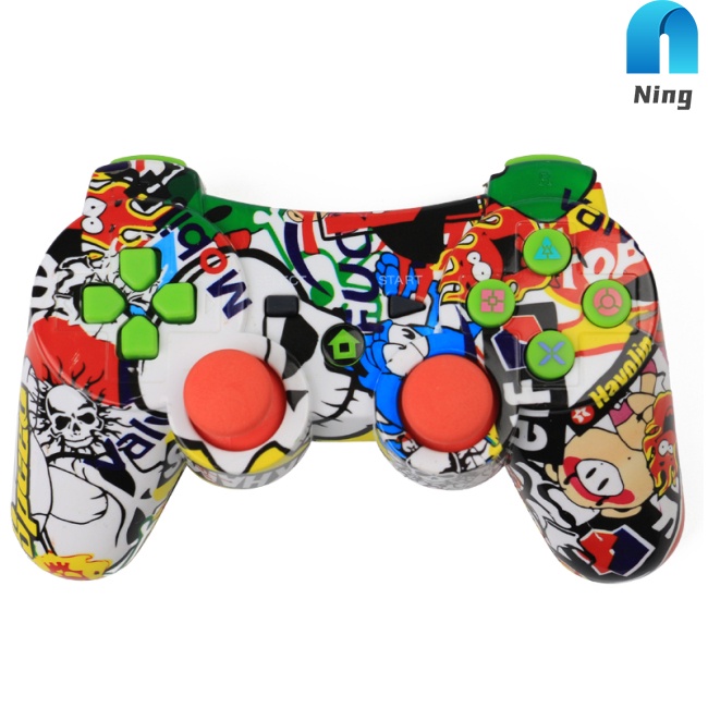 Tay Cầm Chơi Game Bluetooth Không Dây Với Sáu Trục Và Rung Cho Sony PS3