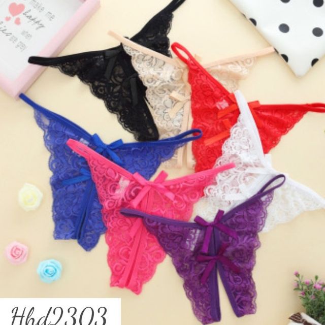 Quần lót "rỗng" 7 màu (6813)
