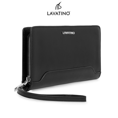 Ví Nam Cầm Tay SAMSON Clutch Da Bò Thật Cao Cấp Thiết Kế 1 Khoá Chính Hãng LAVATINO - CLB14