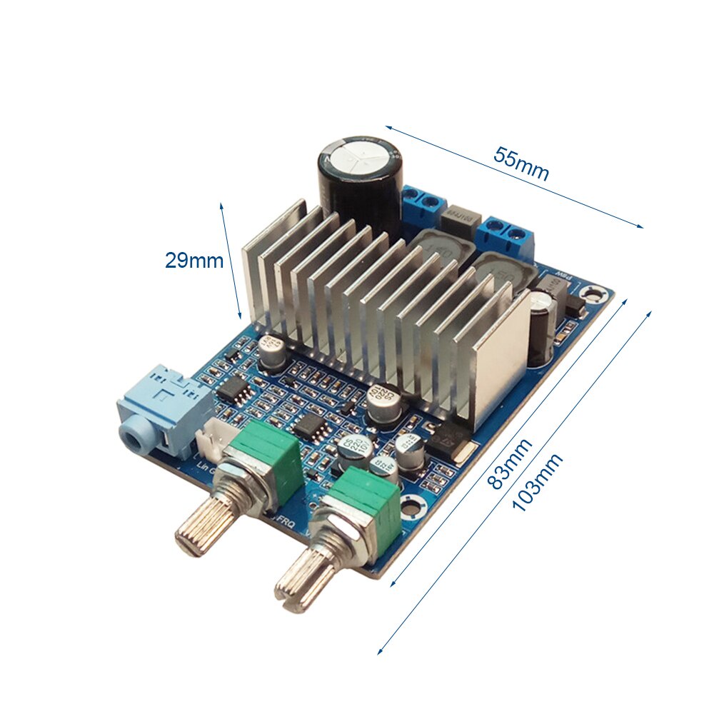Bảng mạch núm xoay khuếch đại âm thanh Tpa3116 100w Tpa3116D2 Dc12-24V