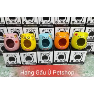 Nhà ngủ sứ mèo dành cho hamster