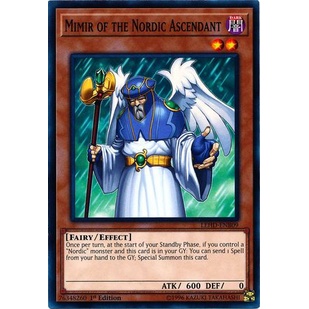 Thẻ bài Yugioh - TCG - Mimir of the Nordic Ascendant / LEHD-ENB09'