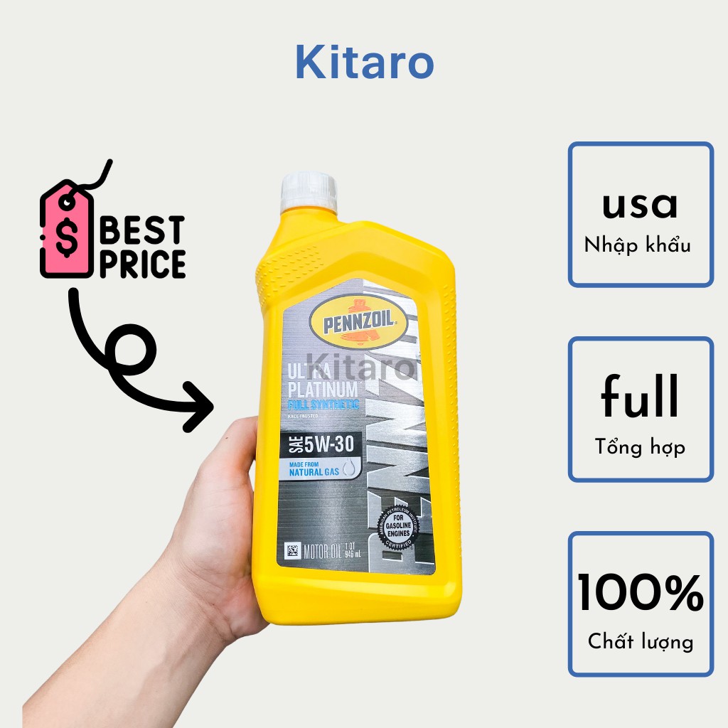 Nhớt Pennzoil Ultra Platinum 5W30