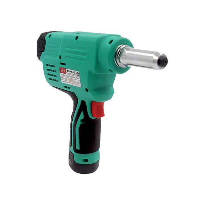 MÁY RÚT ĐINH RIVE DÙNG PIN 12V DCA ADPM40EK  MÁY RÚT RIVE DÙNG PIN DCA