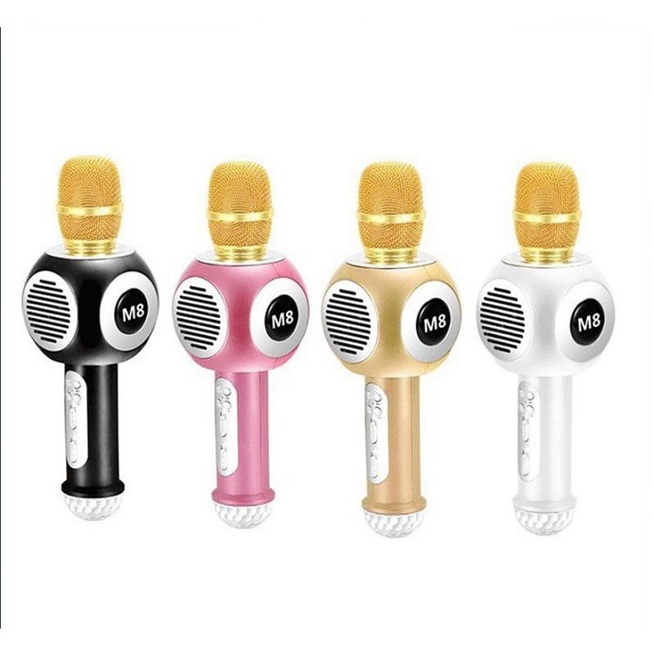 Micro karaoke M8 3 trong 1 hát cực hay- Bảo hành 1 đổi 1 trong vòng 14 ngày Luna Outlet