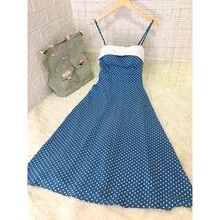 Md35 đầm maxi 2 dây dáng dài