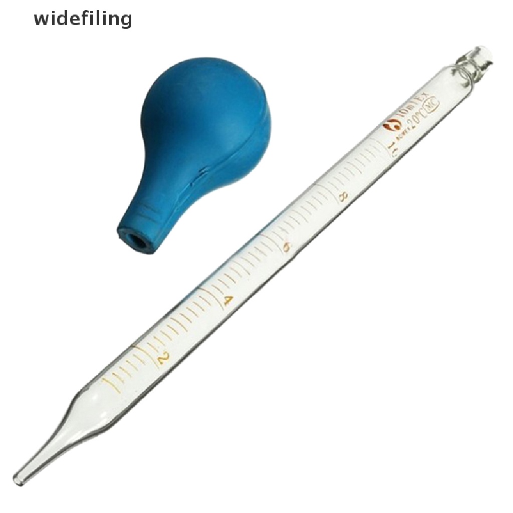 1 Ống Thủy Tinh Nhỏ Giọt Đầu Cao Su 10Ml Có Thang Đo