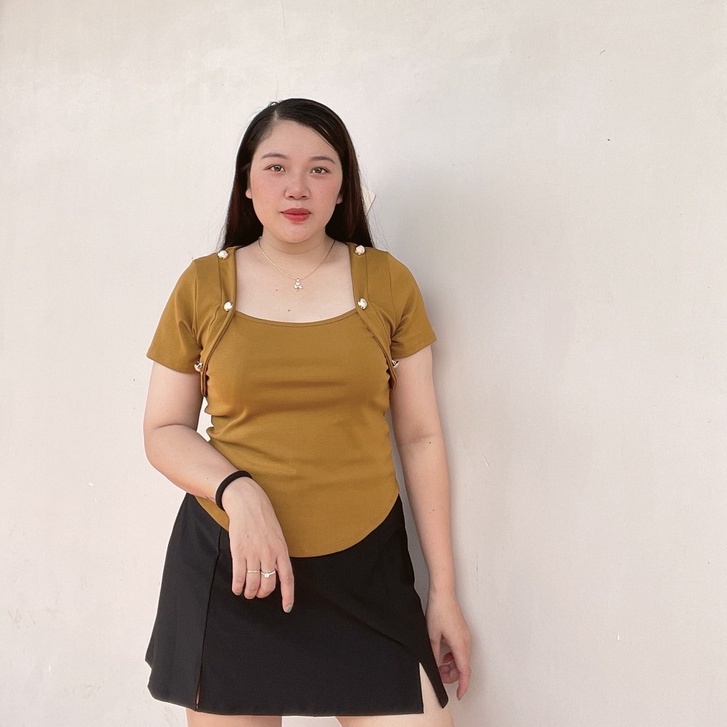 Áo Thun  Bigsize,Áo big Cổ U Chất Liệu Vải Thun Borib Thái  A42