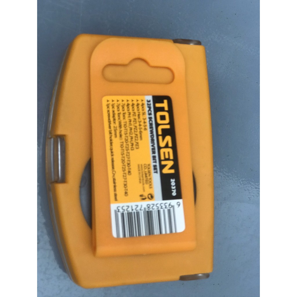 Bộ mũi vít Tolsen 20370 38 chi tiết siêu cứng kèm đầu chuyển chính hãng