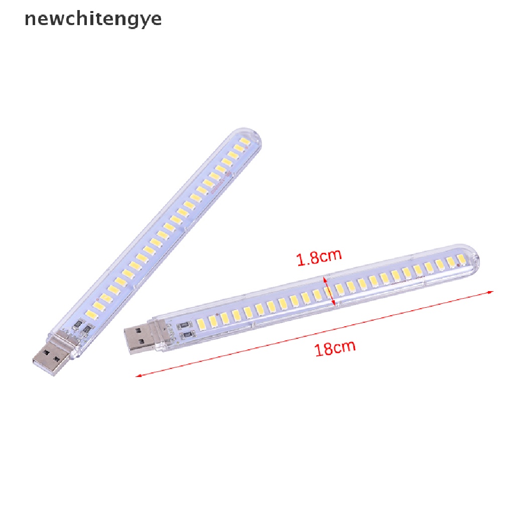 NCY 5V 12W USB LED Night Light 24 LEDs USB Reading Table Lamp Book Lights YE