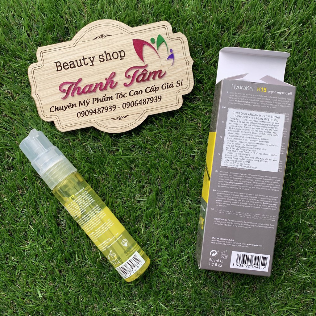 Tinh dầu Argan huyền thoại Hydraker K15 Argan Mystic Oil Erayba 50ml | BigBuy360 - bigbuy360.vn