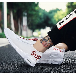 Giày sneaker thể thao nam màu trắng