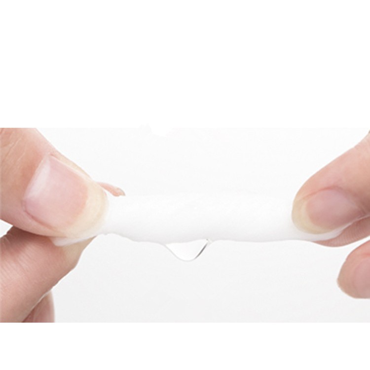 Túi 40 miếng bông tẩy trang 3 lớp cotton