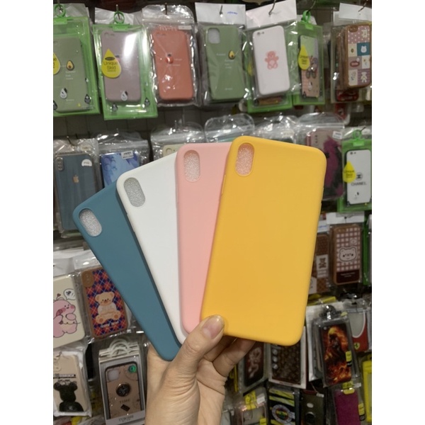 ốp iphone X/Xs/Xs max dẻo mầu