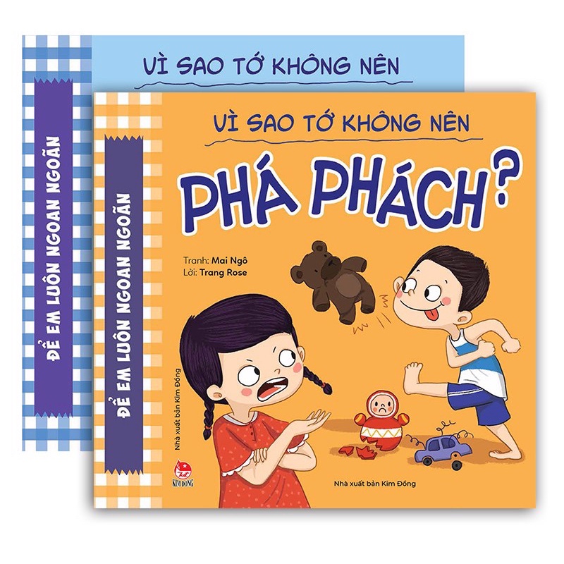 Sách Để em luôn ngoan ngoãn Bộ 2 (10 quyển) NXB Kim Đồng