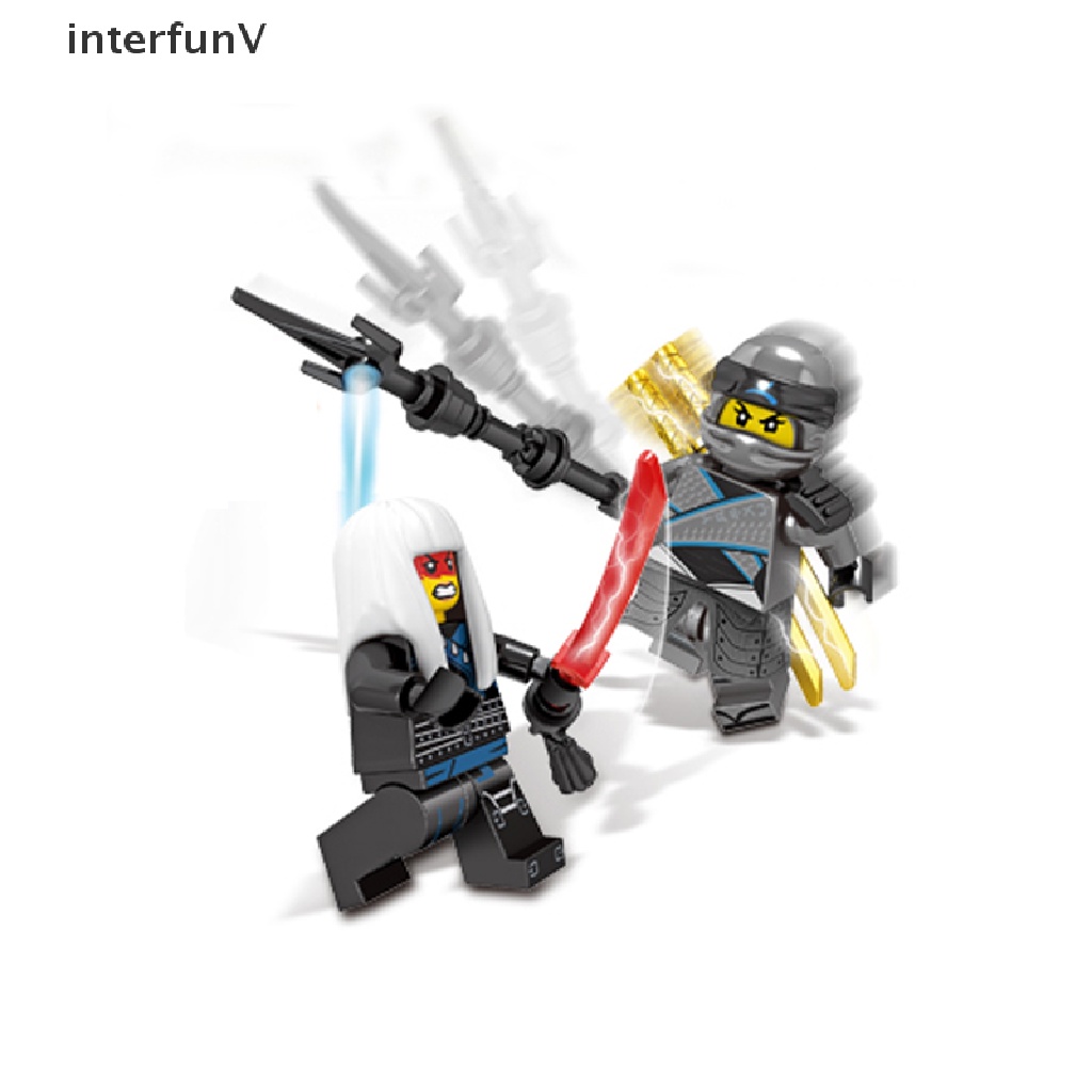 Set 24 Mô Hình Nhân Vật Ninjago Kai Jay Sensei Wu Master