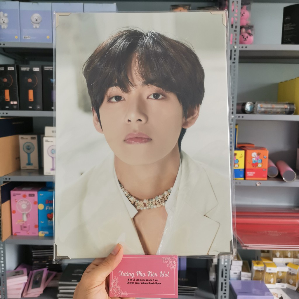 KHUNG ẢNH BANGTAN | PREMIUM PHOTO MAP OF THE SOUL TOUR BTS OFFICIAL CHÍNH HÃNG (K100)