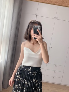 Áo dây lụa cổ đổ Siêu hot