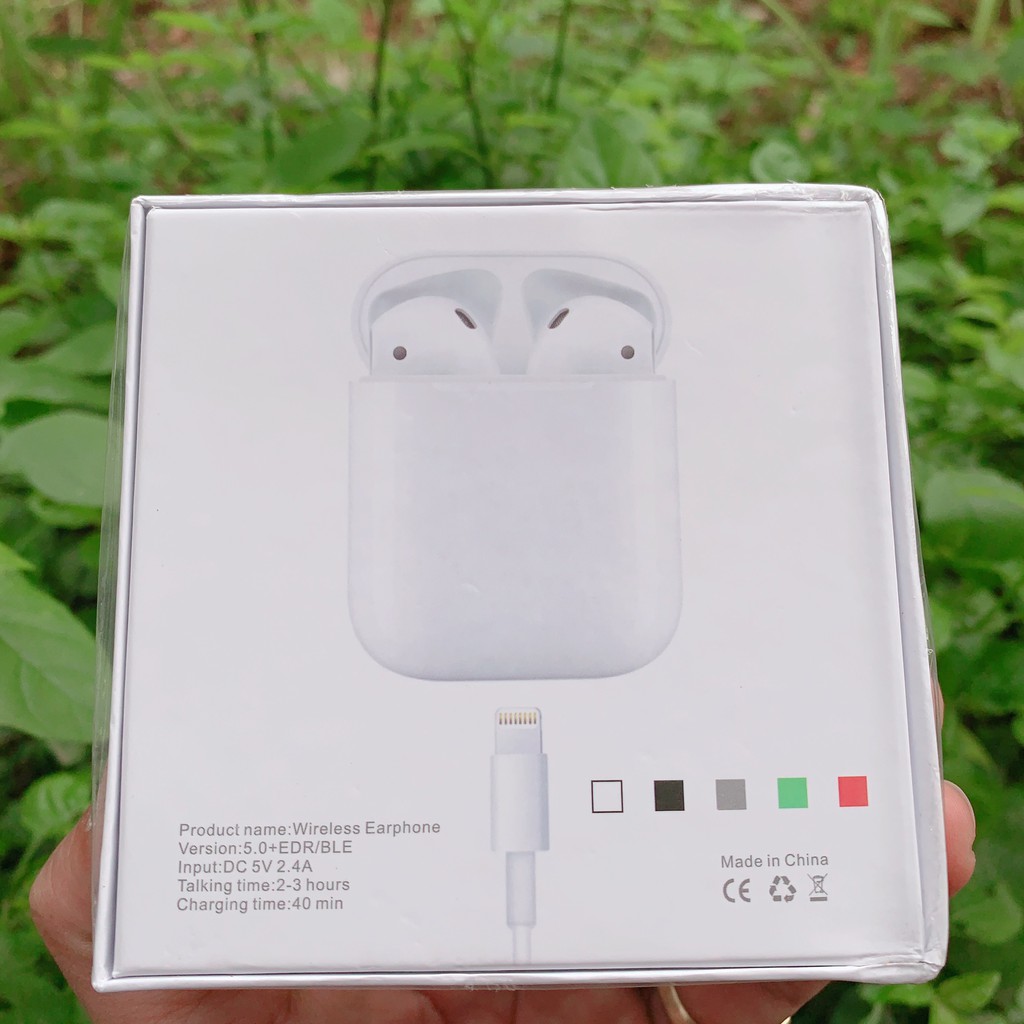 TAI NGHE I12 TWS BLUETOOTHCẢM BIẾN VÂN TAY CỰC NHẬY