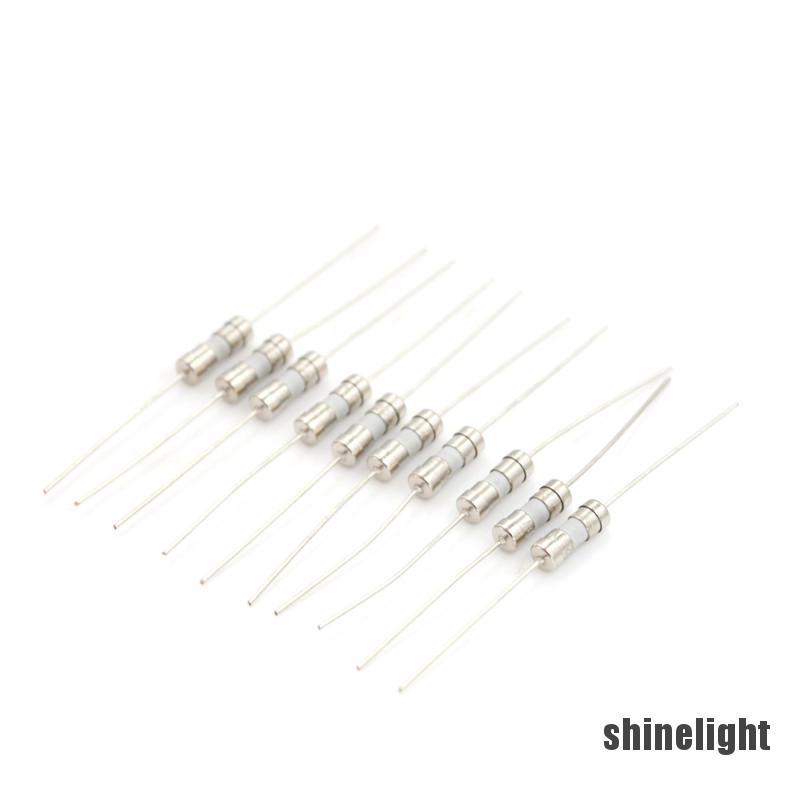 AXIAL Set 10 Cầu Chì Gốm 3.6x10mm 5a 250v Chuyên Dụng