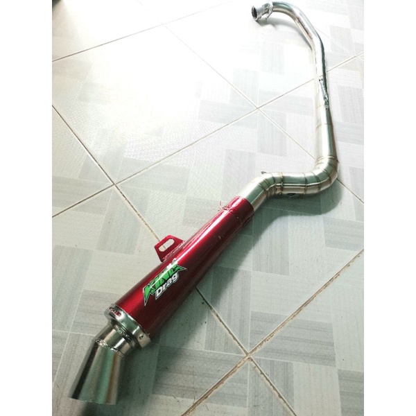 Pô KING DRAG cổ NLK gắn Exciter winer sonic raider satria gsx wave dream sirius jupiter axelo