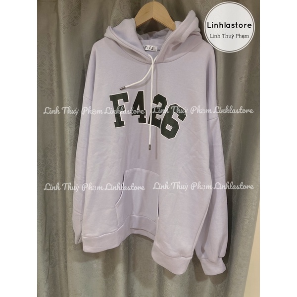 ÁO HOODIE THU ĐÔNG ULZZANG MÀU TÍM PASTEL DÁNG RỘNG (ảnh thật + video shop quay)