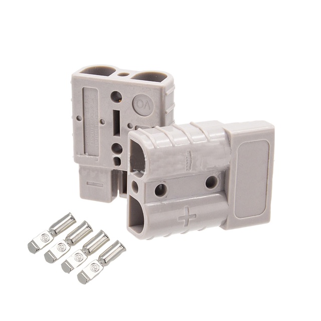 Đầu giắc kết nối acquy, jack cắm anderson 50A 600V chịu tải cho acquy, Xe nâng , UPS , năng lượng mặt trời