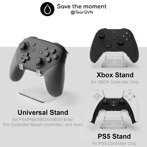 Giá đỡ tay cầm, tai nghe, phụ kiện (Skull &amp; Co) cho Playstation / Xbox / Switch Pro Controller
