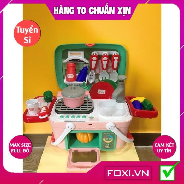 [FREESHIP HÀNG ĐẸP] Bộ đồ chơi nấu ăn-bác sĩ-nướng BBQ Foxi-nhập vai-giáo dục hướng nghiệp-có pin-âm thanh như thật