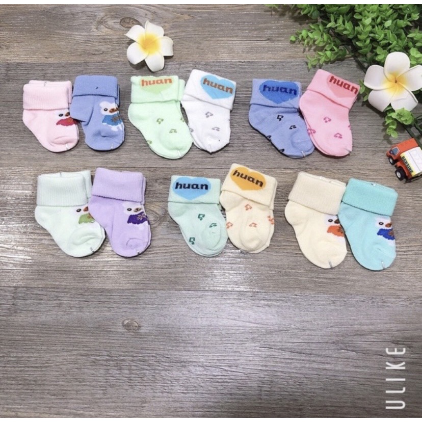 Tất len sơ sinh 0-3m
