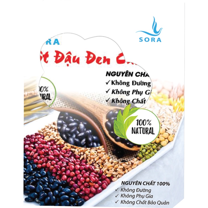 Sora Bột đậu đen nguyên chất 100%