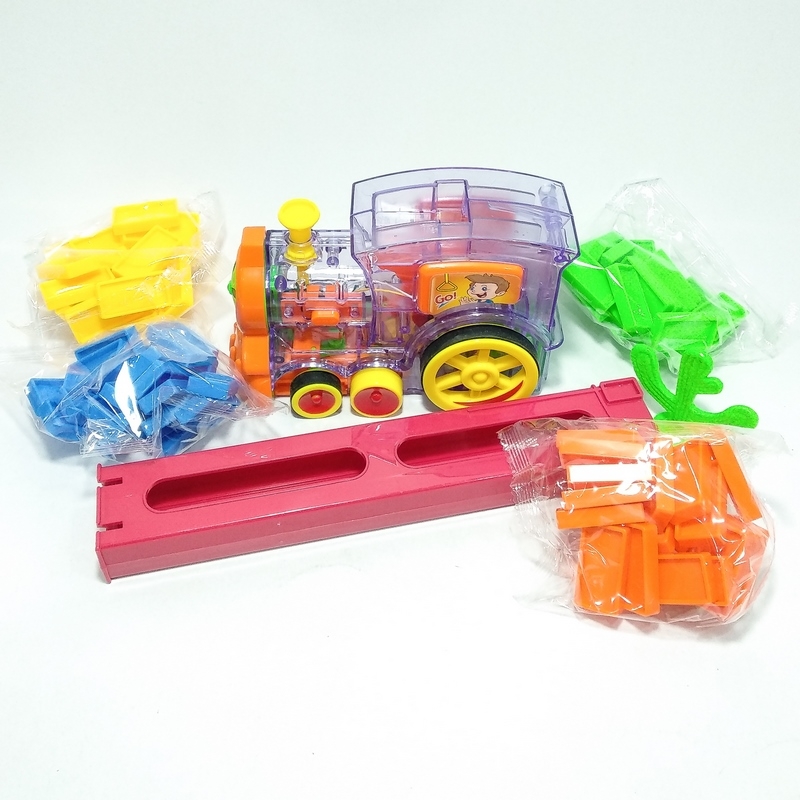 Tàu Hoả Domino - Domino Xếp Tự Động (Cho Bé Trai Năng Động) - 2006A - OEM