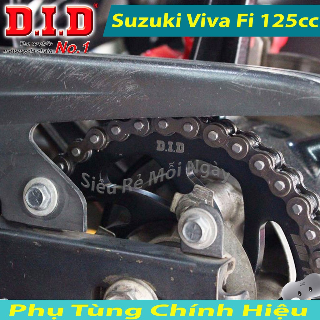 Nhông sên dĩa DID SUZUKI ViVa Fi Sên đen 10ly Thái Lan