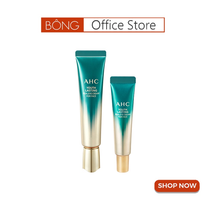 Kem Dưỡng Mắt AHC Youth Lasting Real Eye Cream For Face - Hàn Quốc BONGSHOPAUTHENTIC | BigBuy360 - bigbuy360.vn