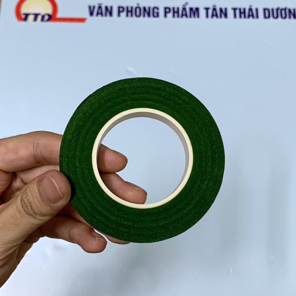 Cuộn Băng Keo Sáp - Băng Dính Sáp - Sáp Quấn Làm Hoa Voan - Hoa Giấy - Làm Đồ Trang Trí Handmade