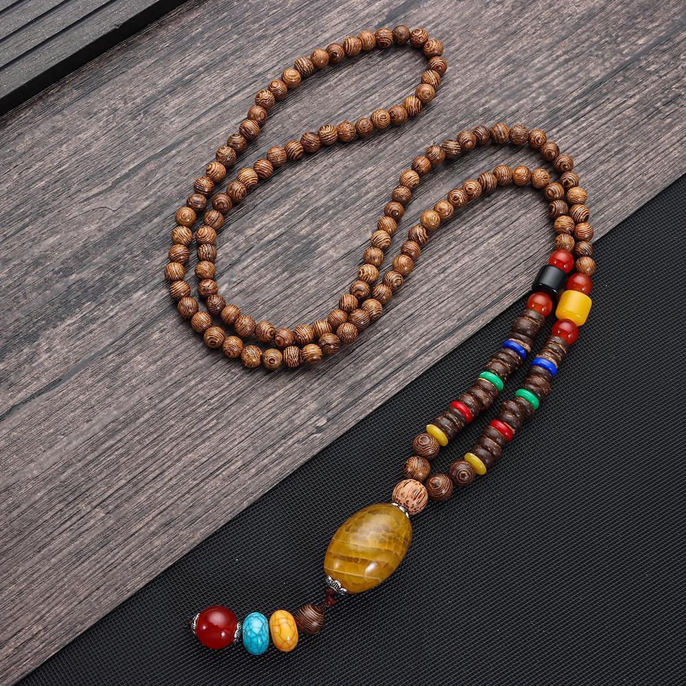 Vòng cổ Phong Cách Phật Giáo Vintage