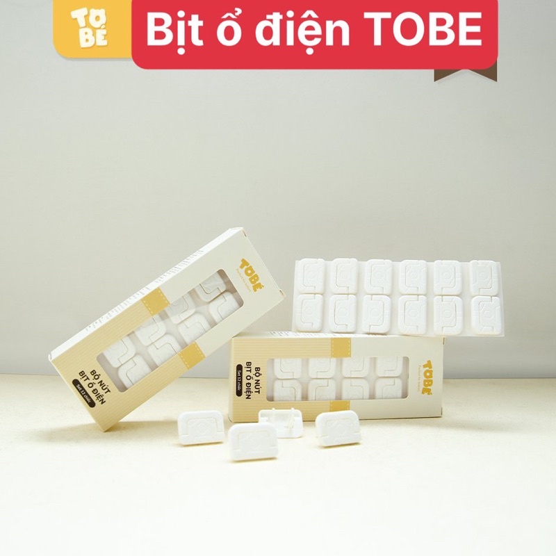 Bịt ổ điện TOBE set 12 cái