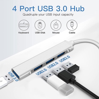 Hub Chia 4 Cổng USB OTG 3.0 2.0 Type C 4 Cổng Cho Macbook