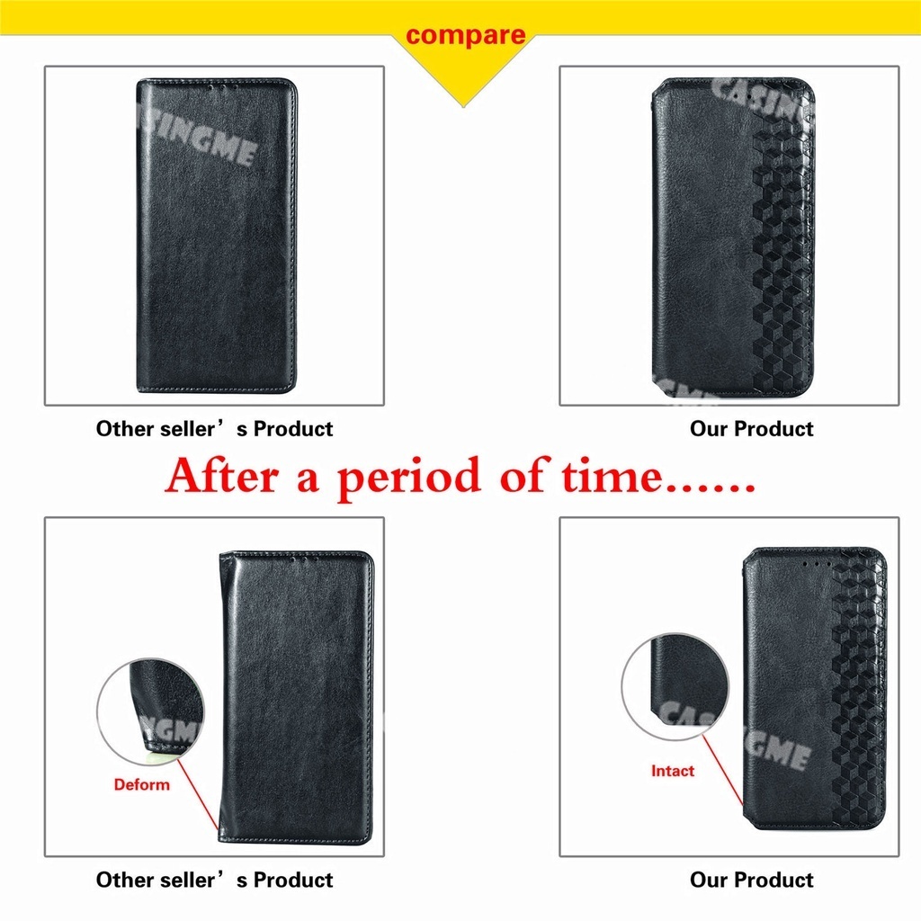 Ốp Bao Da Điện Thoại Nắp Lật Chống Sốc Cho Oppo Reno8 5G 8Pro Oppo Reno 8 7 Pro Reno7 Z 8Reno Reno8Pro 5G Ốp