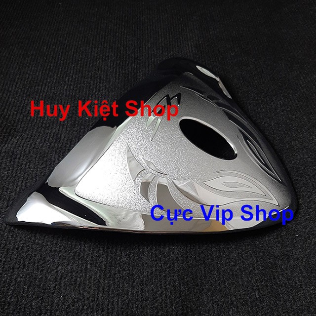 (Dùng Cho SH Mode) Ốp Chỉ Mũi Lớn Xi Inox