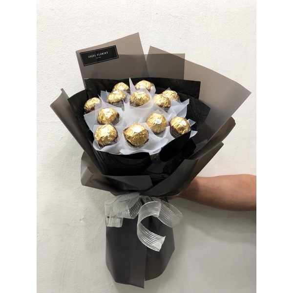 Bó hoa Socola Valentine cao cấp quà tặng người yêu sang trọng