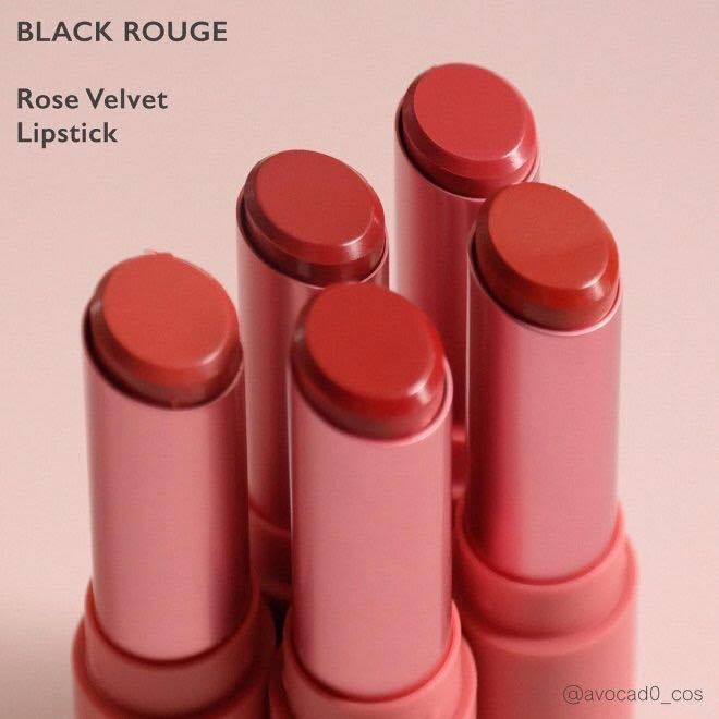 Son Thỏi Black Rouge Rose Velvet Lipstick | BigBuy360 - bigbuy360.vn