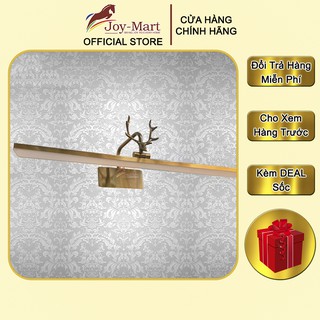 Đèn Rọi Tranh ♥️JOYMART♥️ Đèn Soi Gương Thân Hợp Kim mạ Đồng Cao Cấp LED 3 Màu Dài 72 cm MST3188
