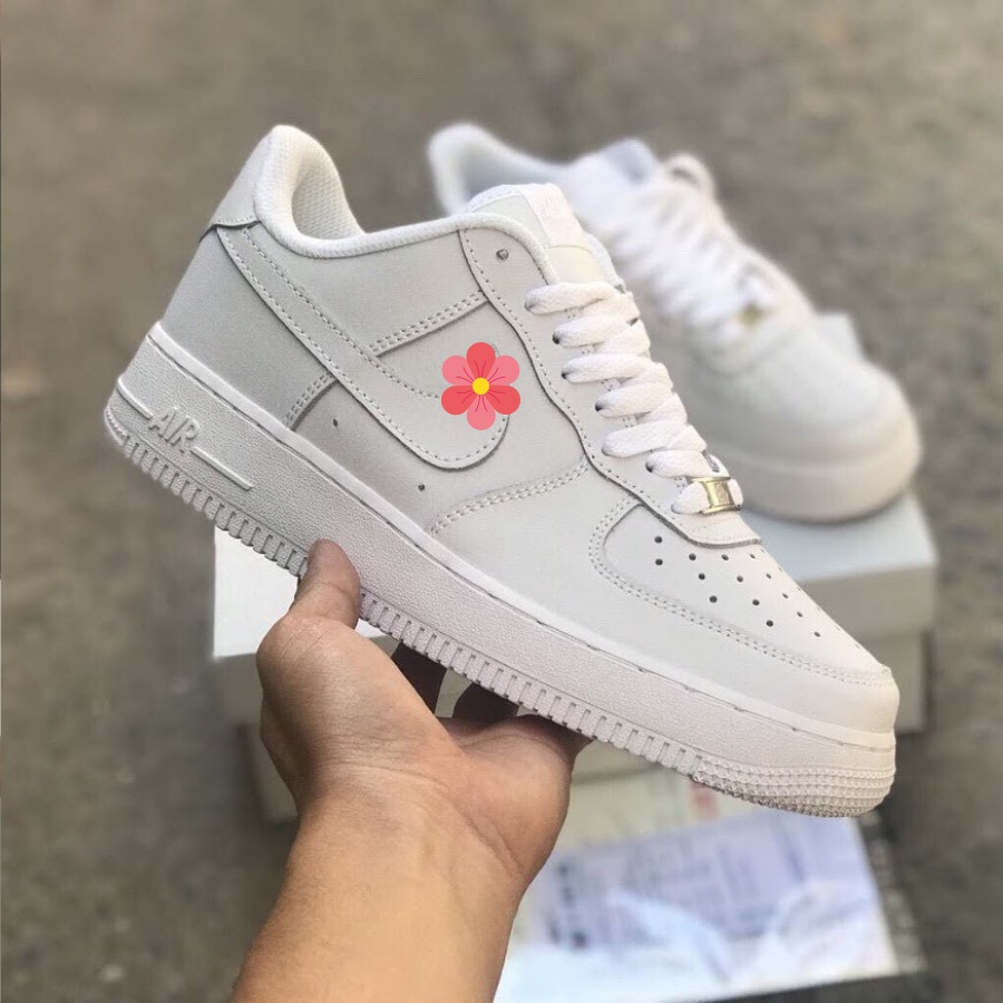 [XẢ HÀNG ] Giày AF1 Trắng full, Giày Sneaker air force 1 Trắng nam nữ dễ phối đồ 2021 | BigBuy360 - bigbuy360.vn