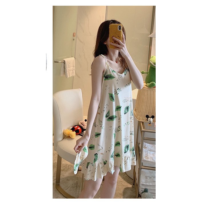 Váy Bầu Mặc Nhà Xinh -VN48