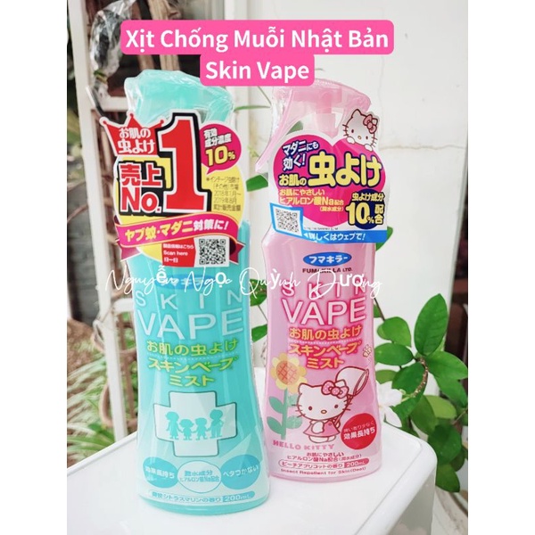 Xịt đuổi muỗi Nhật Bản Skin Vape - ShopLam