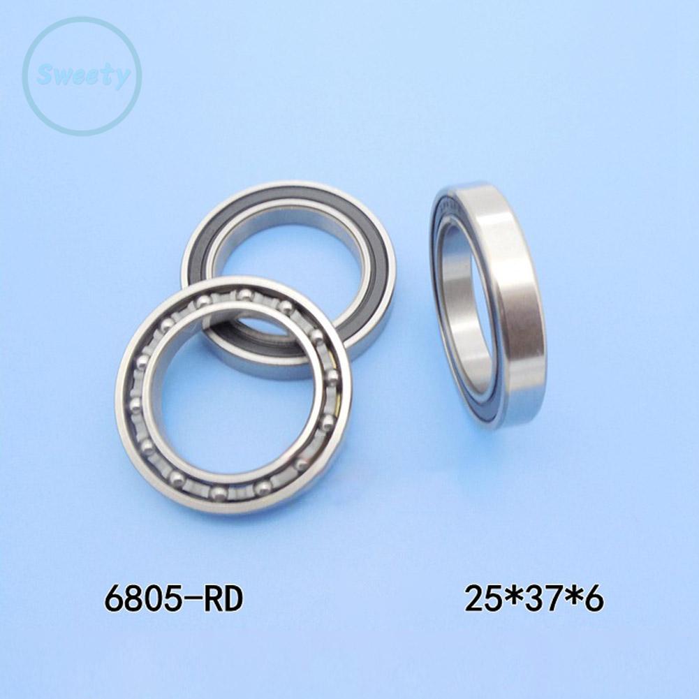 SWTDRM- ~2pcs 6805-6 25x37x6mm Bike Bicycle Bottom Bracket Bearing for-Shimano HT2 BB51-