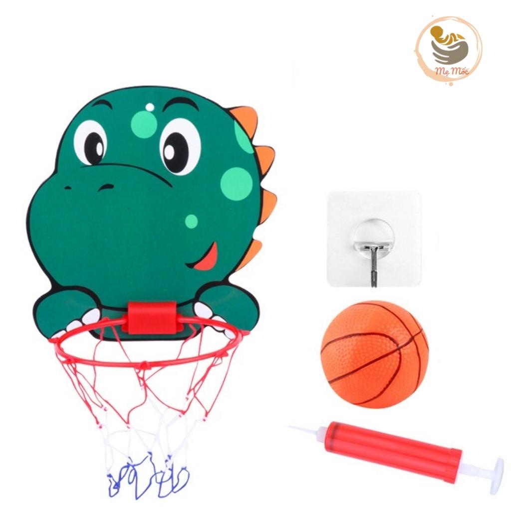 Đồ Chơi Vận Động Bộ Bóng Rổ Treo Tường Ném Bóng Cho Bé Rèn Luyện Phát Triển Chiều Cao, Shop Mẹ Mốc ,BRT